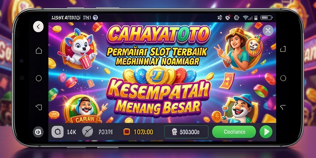 Tampilan gameplay menakjubkan CAHAYATOTO yang menarik dan interaktif.