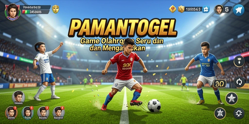 Tampilan gameplay seru dari PAMANTOGEL dengan banyak pilihan olahraga.