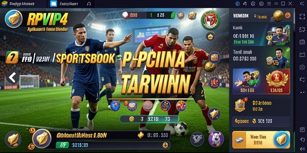 Screenshot RPVIP4 menunjukkan antarmuka pengguna yang menarik dan gameplay taruhan yang mengasyikkan.